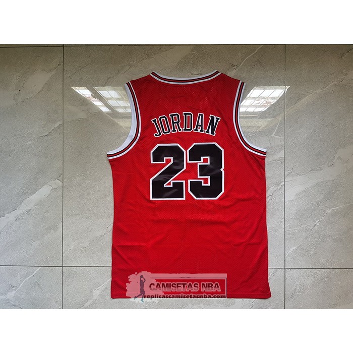 Camiseta Chicago Bulls Michael Jordan NO 23 Mitchell & Ness 1997-98 Rojo